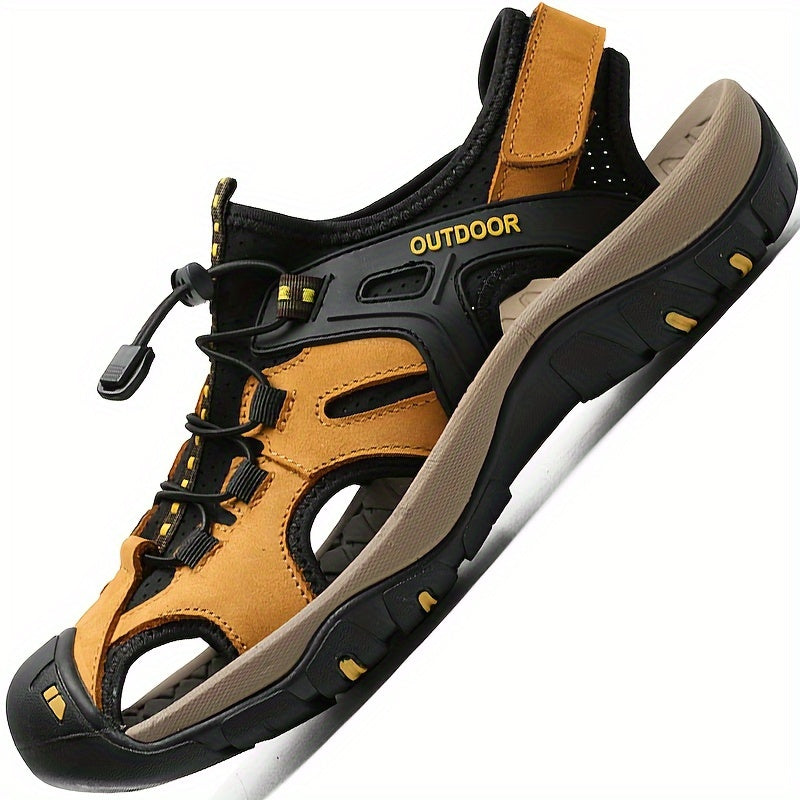 Men's Sandals - Closed Toe Outdoor with Quick-Lace Toggle | Sport