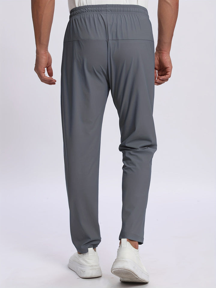 Men's Joggers - Slim Fit Lightweight with Zip Pockets | Active Casual