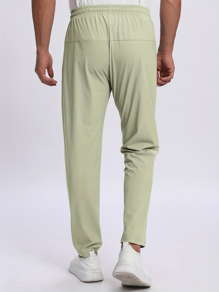 Men's Joggers - Slim Fit Lightweight with Zip Pockets | Active Casual