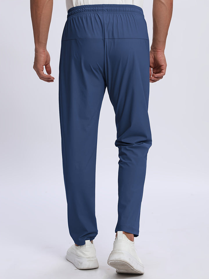 Men's Joggers - Slim Fit Lightweight with Zip Pockets | Active Casual