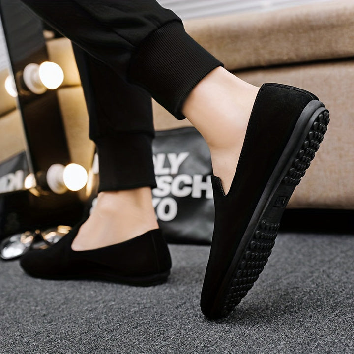 Men's Loafers - Slip-On Flat with Round Toe | Smart Casual Classic