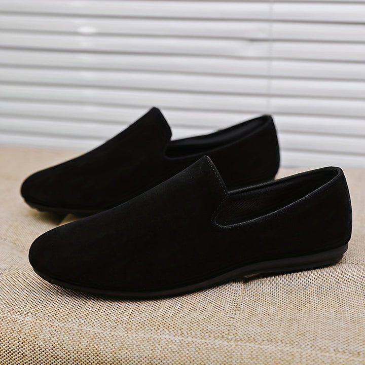 Men's Loafers - Slip-On Flat with Round Toe | Smart Casual Classic