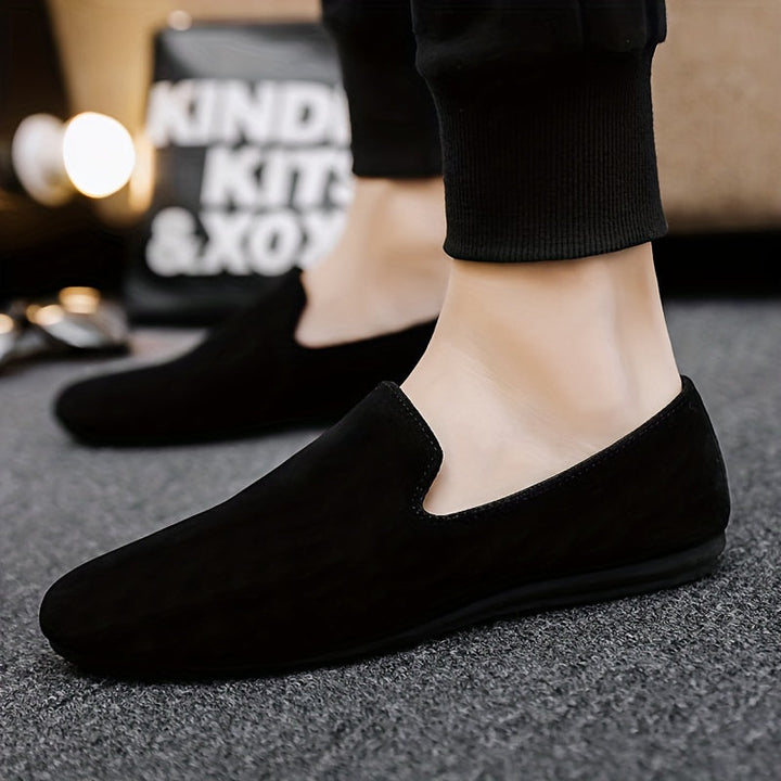 Men's Loafers - Slip-On Flat with Round Toe | Smart Casual Classic