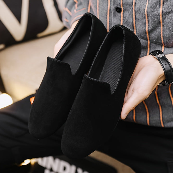 Men's Loafers - Slip-On Flat with Round Toe | Smart Casual Classic