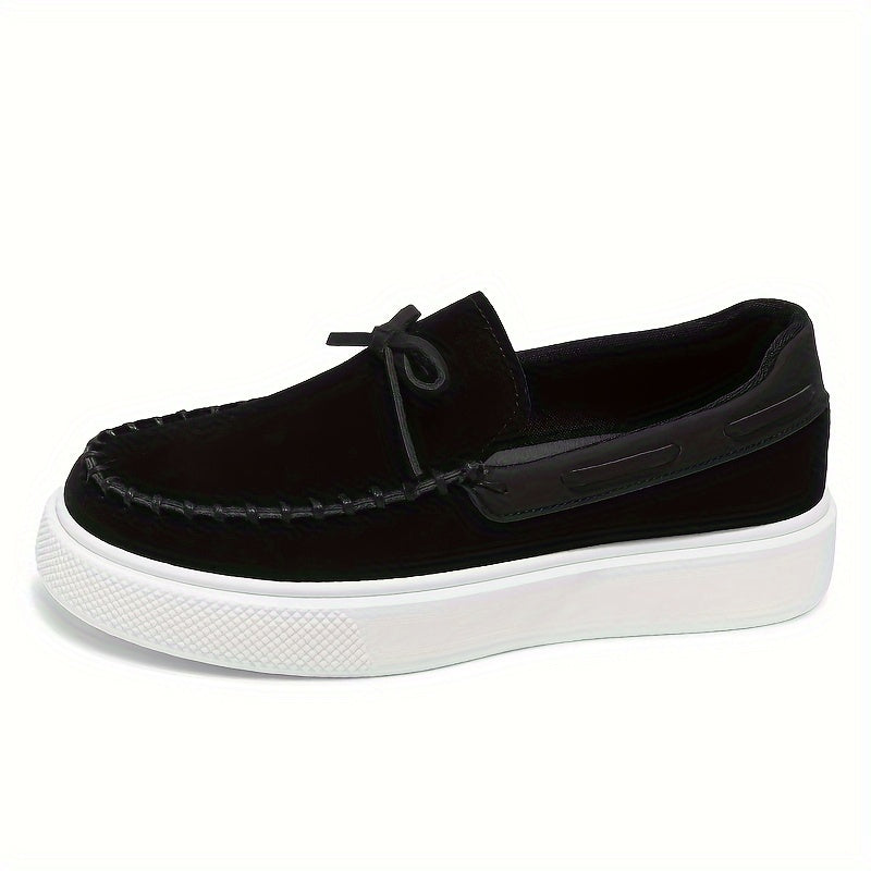 Loafers Men - Slip On Platform Sole with Tassel Detail | Casual