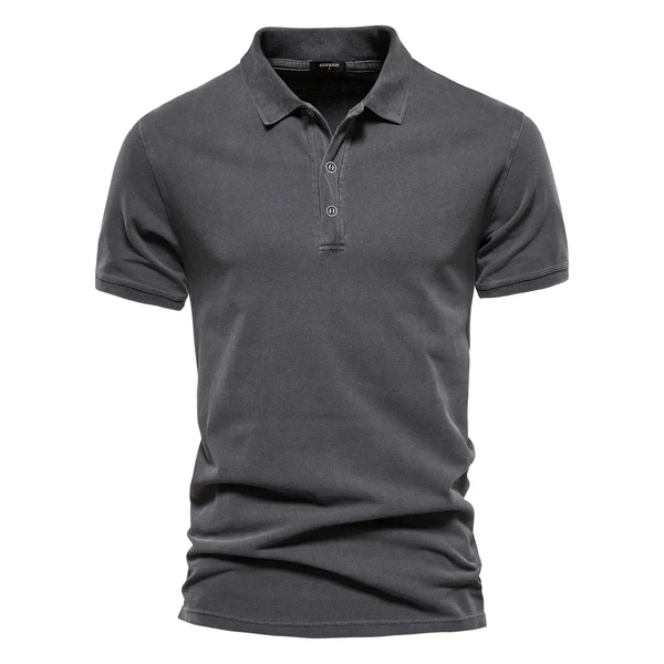 Polo Shirt Men - Regular Fit Short Sleeve with Classic Collar | Casual