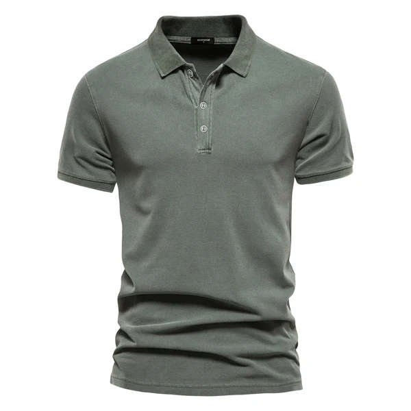 Polo Shirt Men - Regular Fit Short Sleeve with Classic Collar | Casual