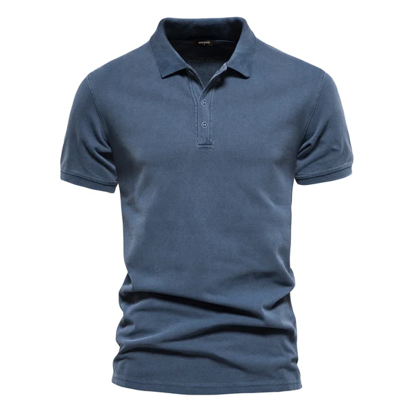 Polo Shirt Men - Regular Fit Short Sleeve with Classic Collar | Casual