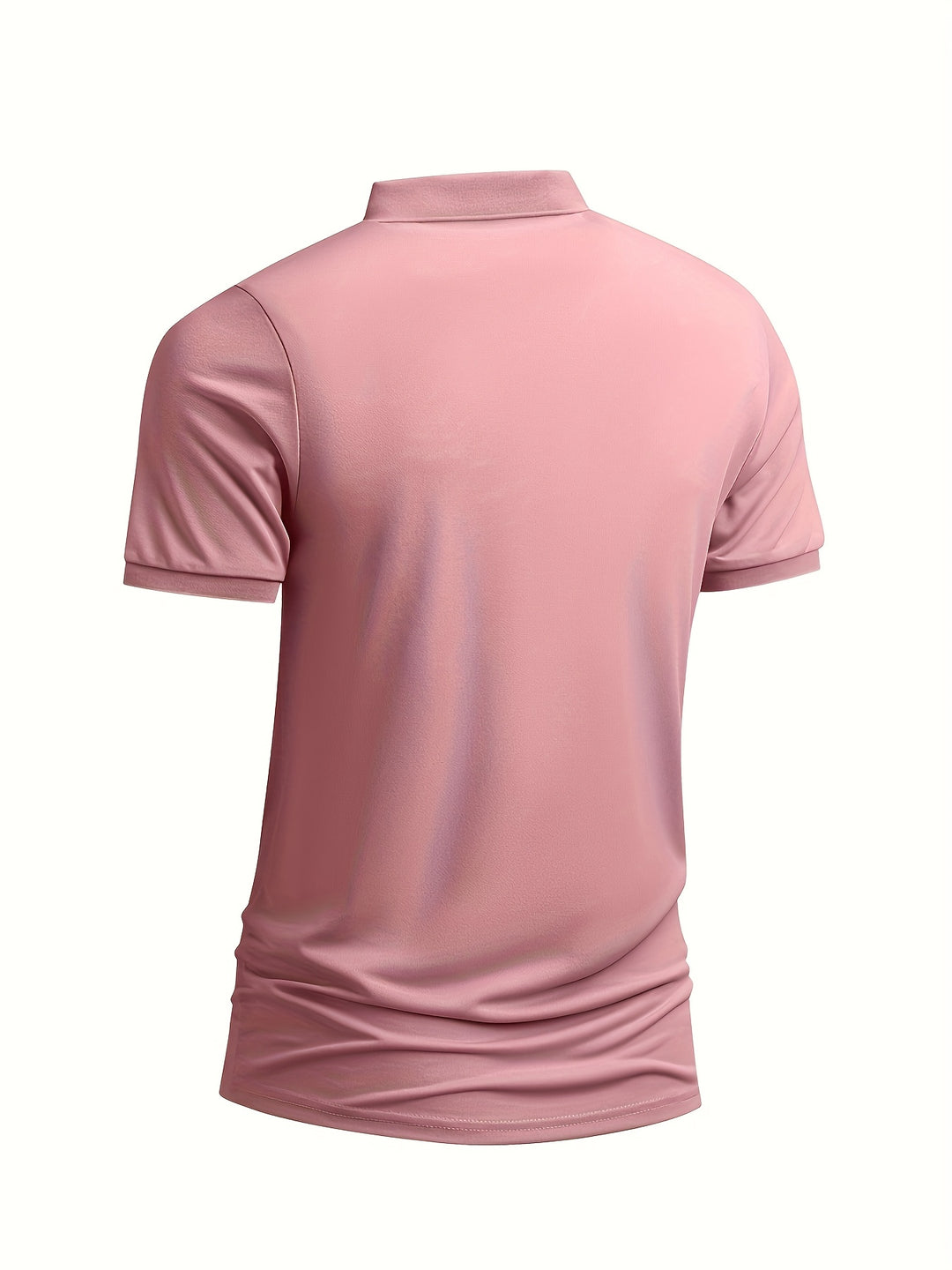 Men's Polo Shirt - Classic Slim Fit Three Button | Smart Essential