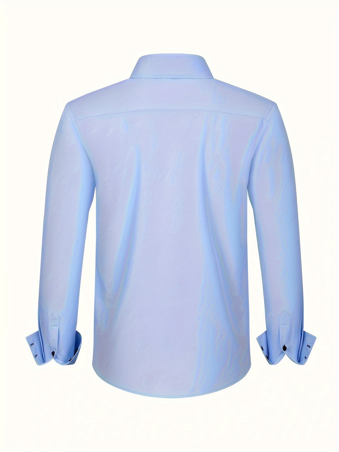 Men's Shirt - Slim Fit Double Collar with Contrast Cuffs | Smart