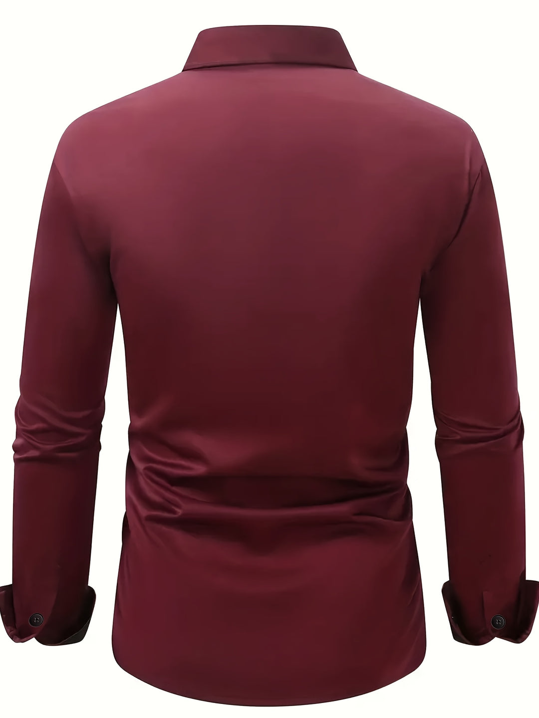 Men's Shirt - Slim Fit Long Sleeve Button-Down | Smart Casual