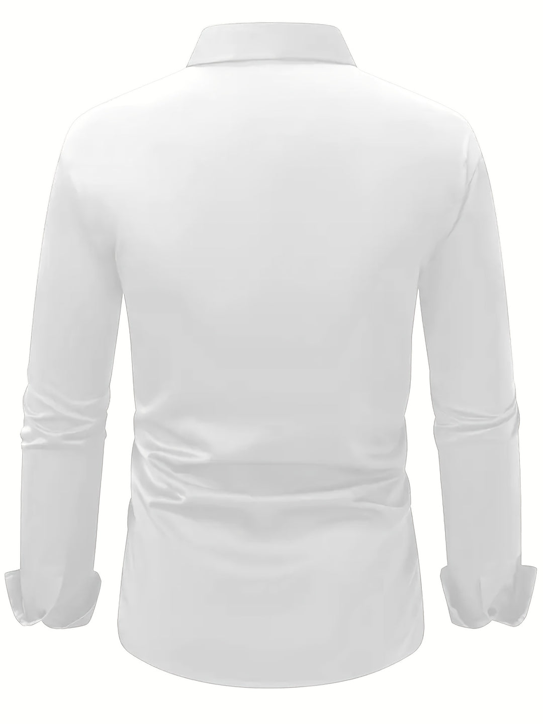Men's Shirt - Slim Fit Long Sleeve Button-Down | Smart Casual