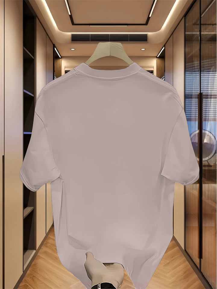 Men's Graphic T-Shirt - Bear Print with Slogan | Oversized Casual Fit