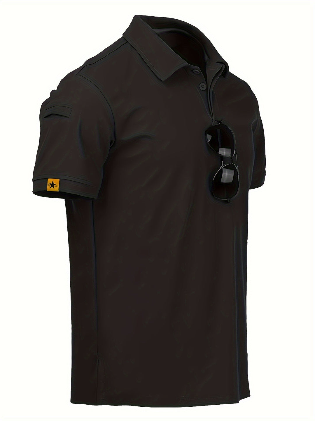 Men's Polo Shirt - Tactical Short Sleeve with Sleeve Pocket | Casual