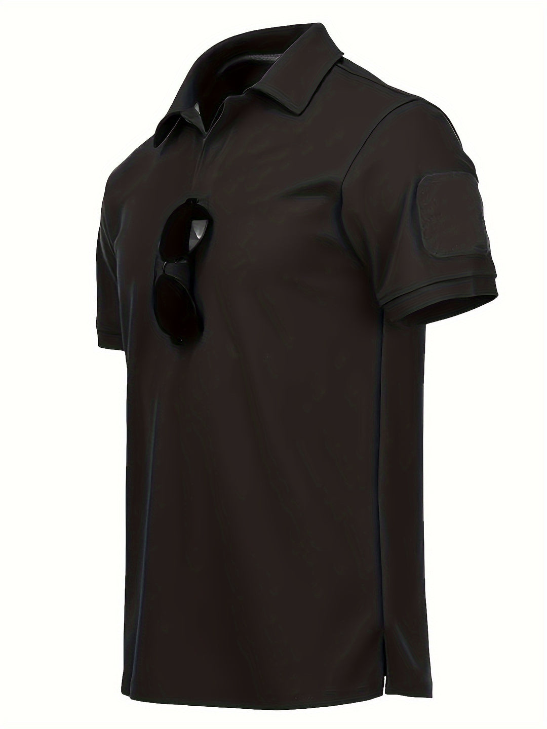 Men's Polo Shirt - Tactical Short Sleeve with Sleeve Pocket | Casual