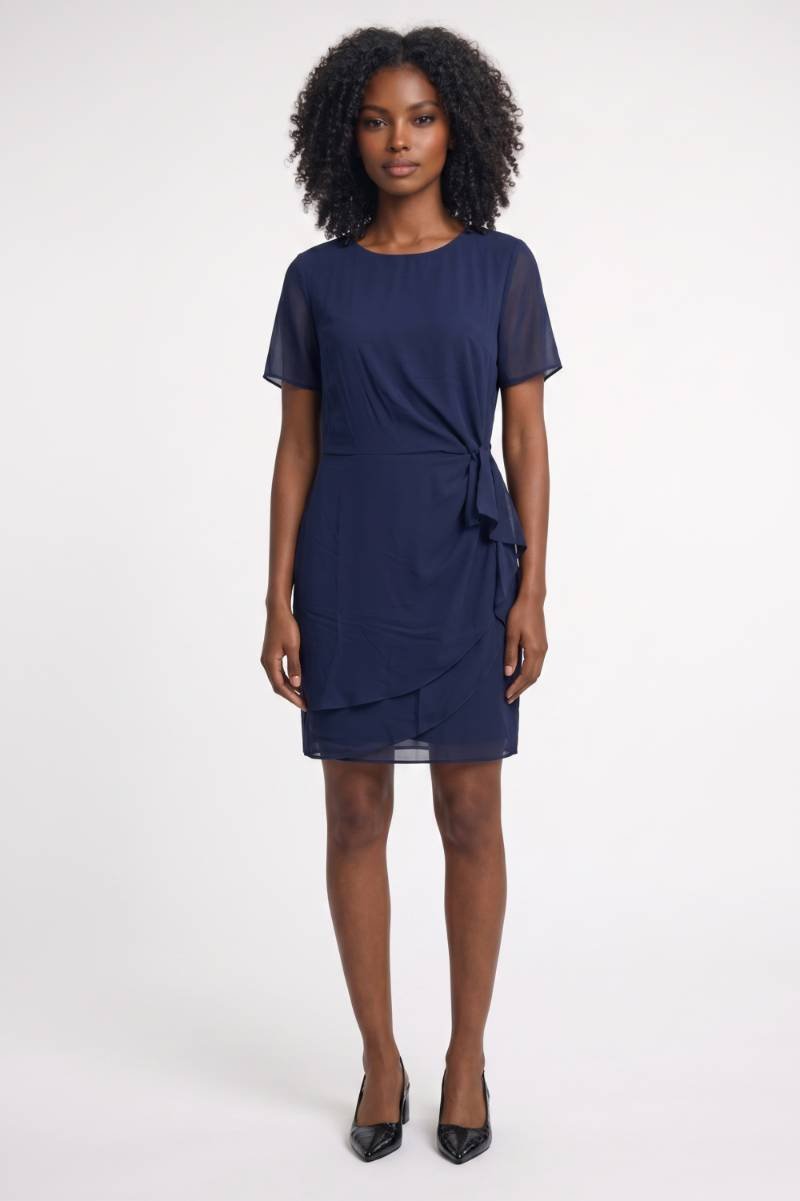 Mini Dress Women - Wrap Style Side Tie | Elegant