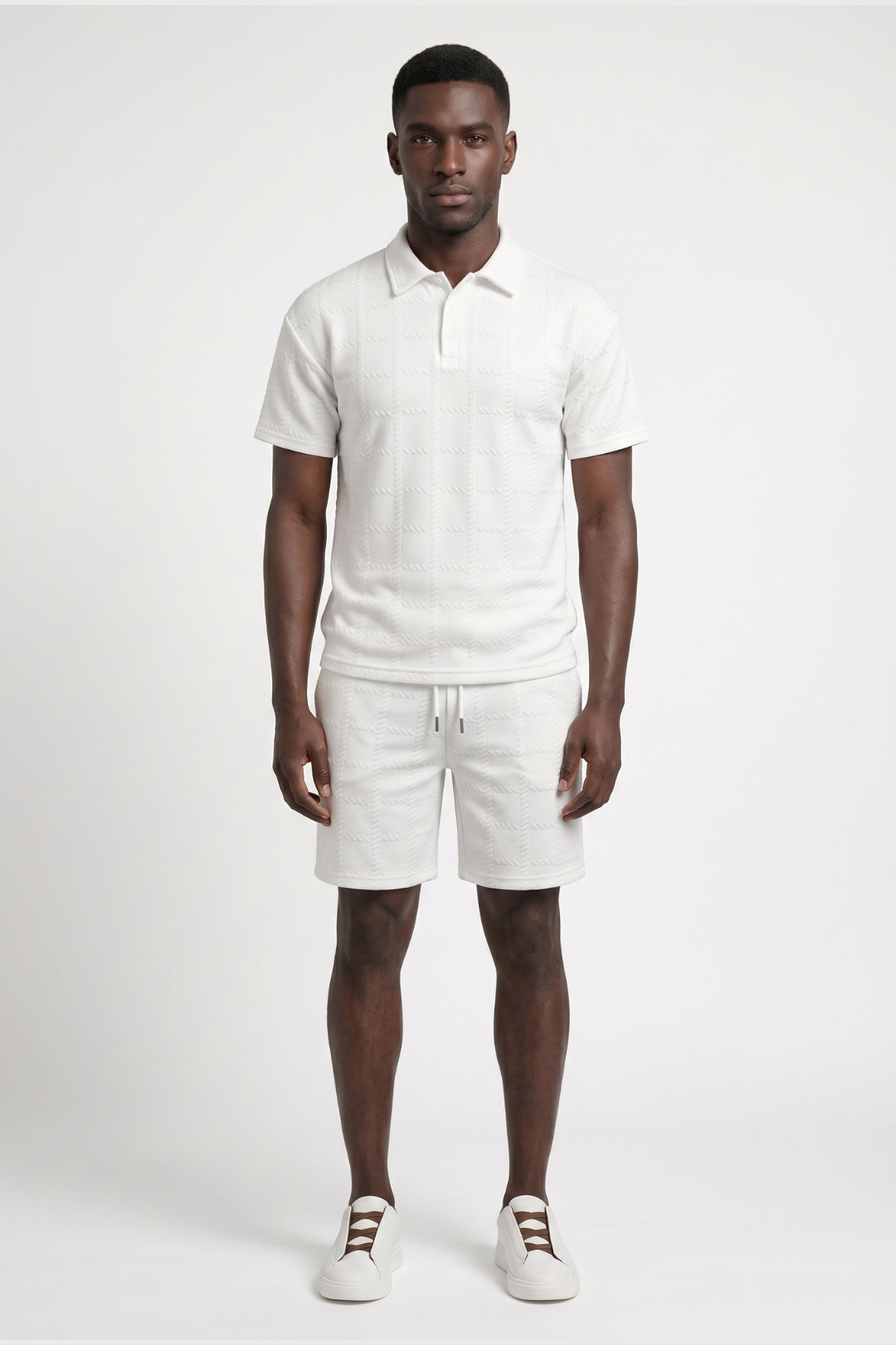 Co-ord Set Men - Polo & Short Drawstring | Casual Summer