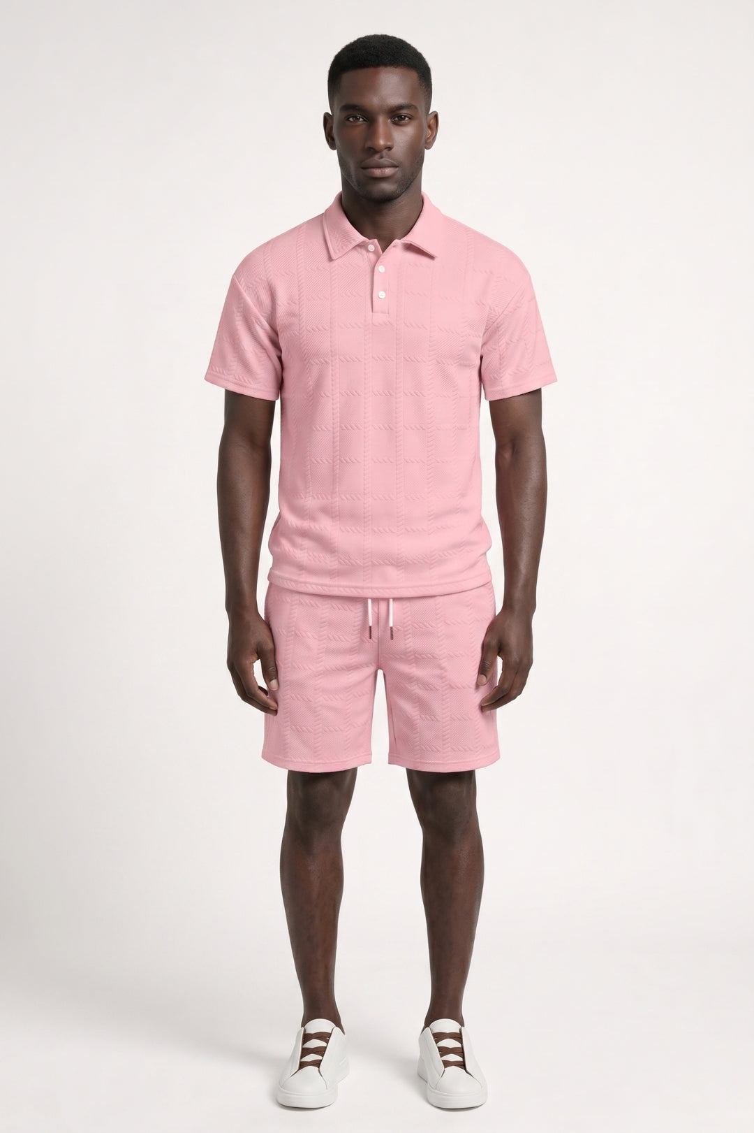 Co-ord Set Men - Polo & Short Drawstring | Casual Summer