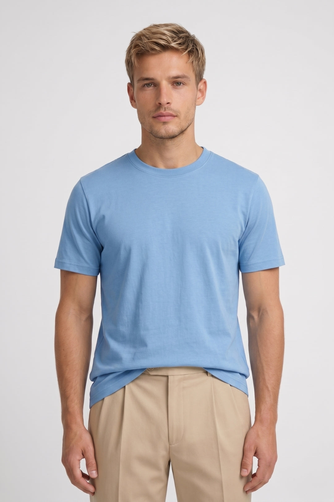 T-Shirt Men - Relaxed Fit Crew Neck | Essential Classic