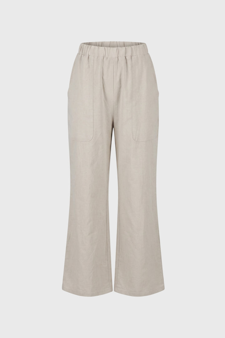 Wide Leg Trousers Women - High Waisted Elasticated | Chic