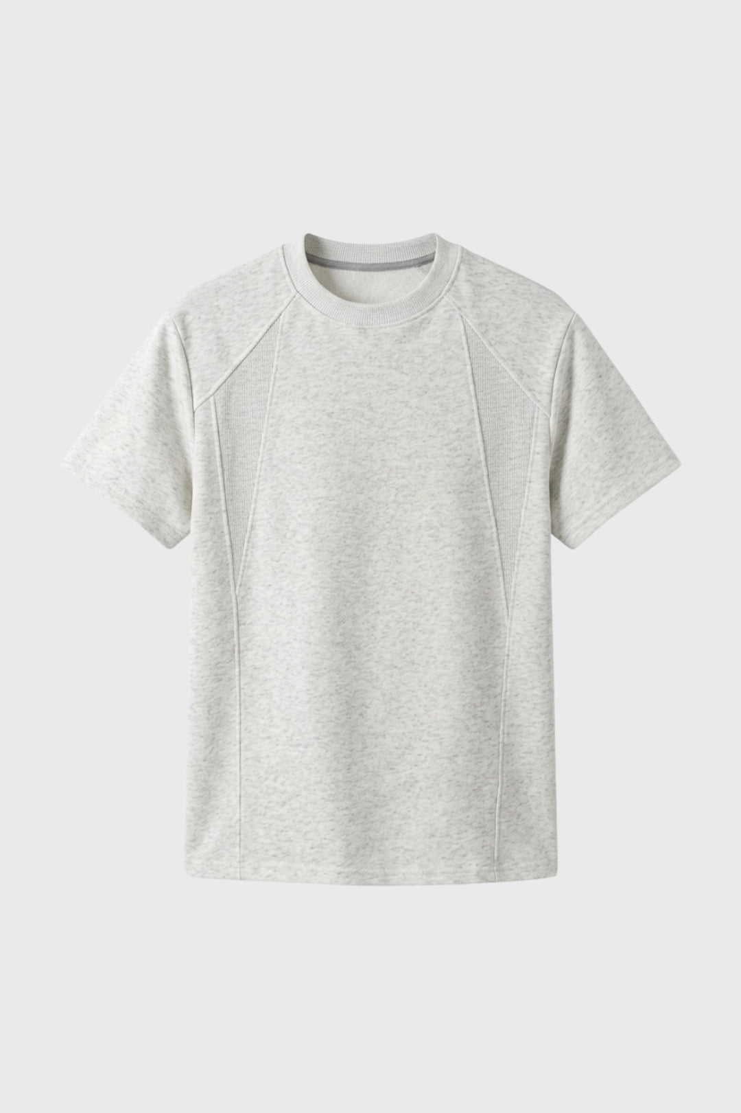 T-Shirt Men - Athletic Style Contrast Panelling | Modern Casual