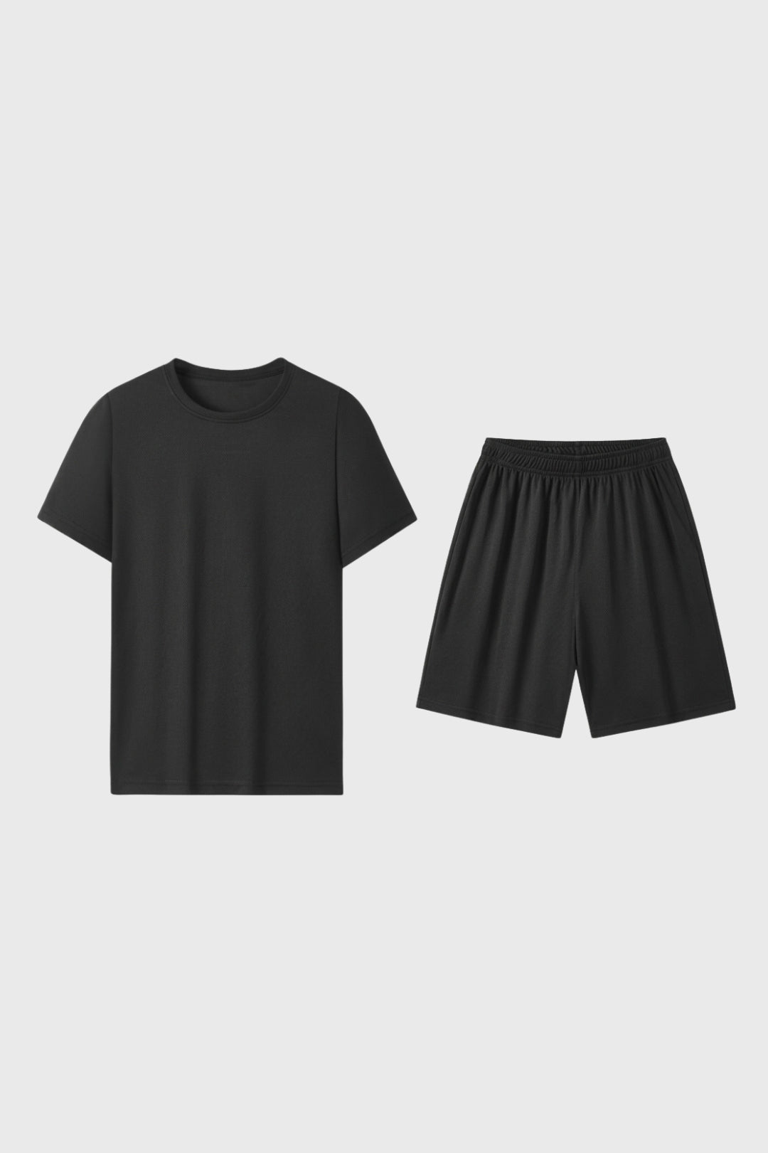 Co-ord Set Men - Relaxed Fit T-Shirt Shorts | Casual Loungewear
