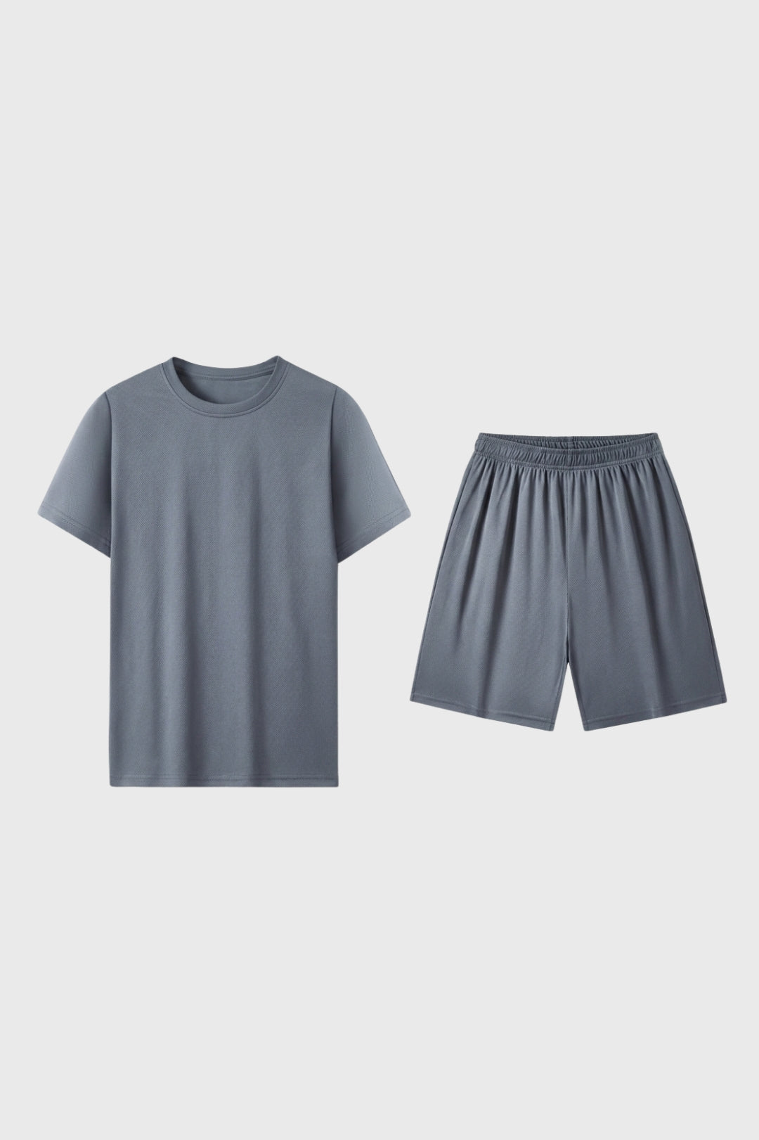 Co-ord Set Men - Relaxed Fit T-Shirt Shorts | Casual Loungewear