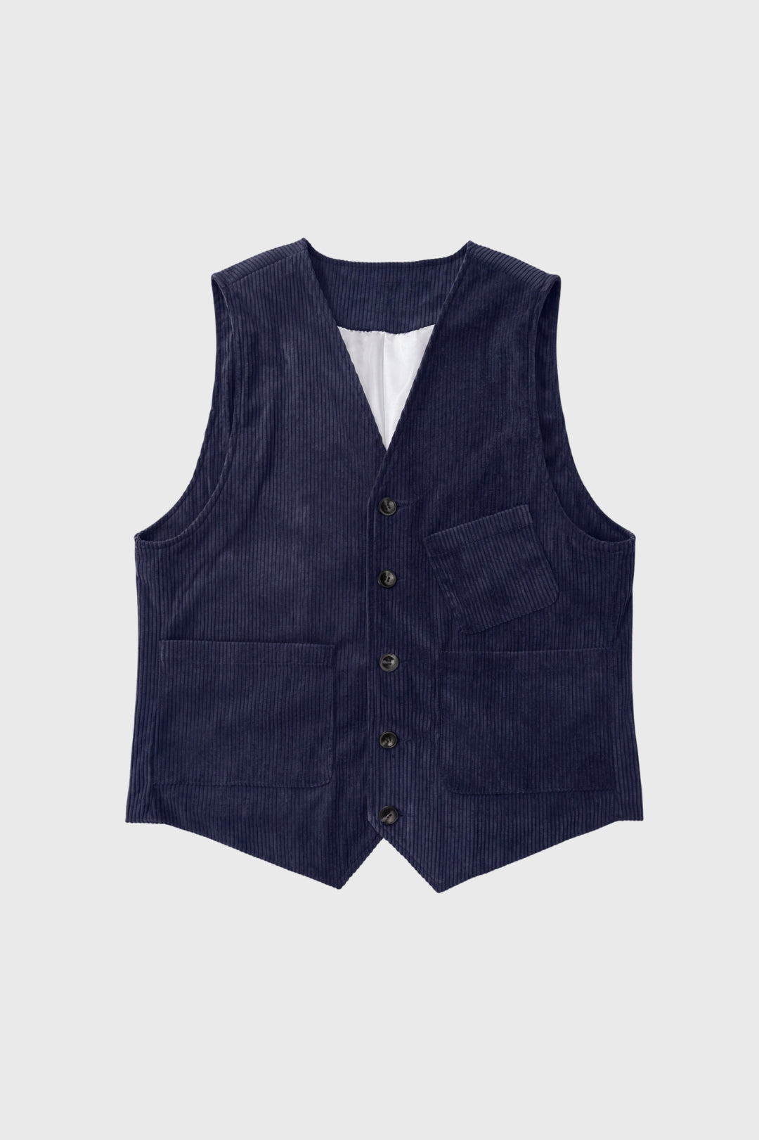 Waistcoat Men - Classic Button Up V-Neck | Vintage Inspired