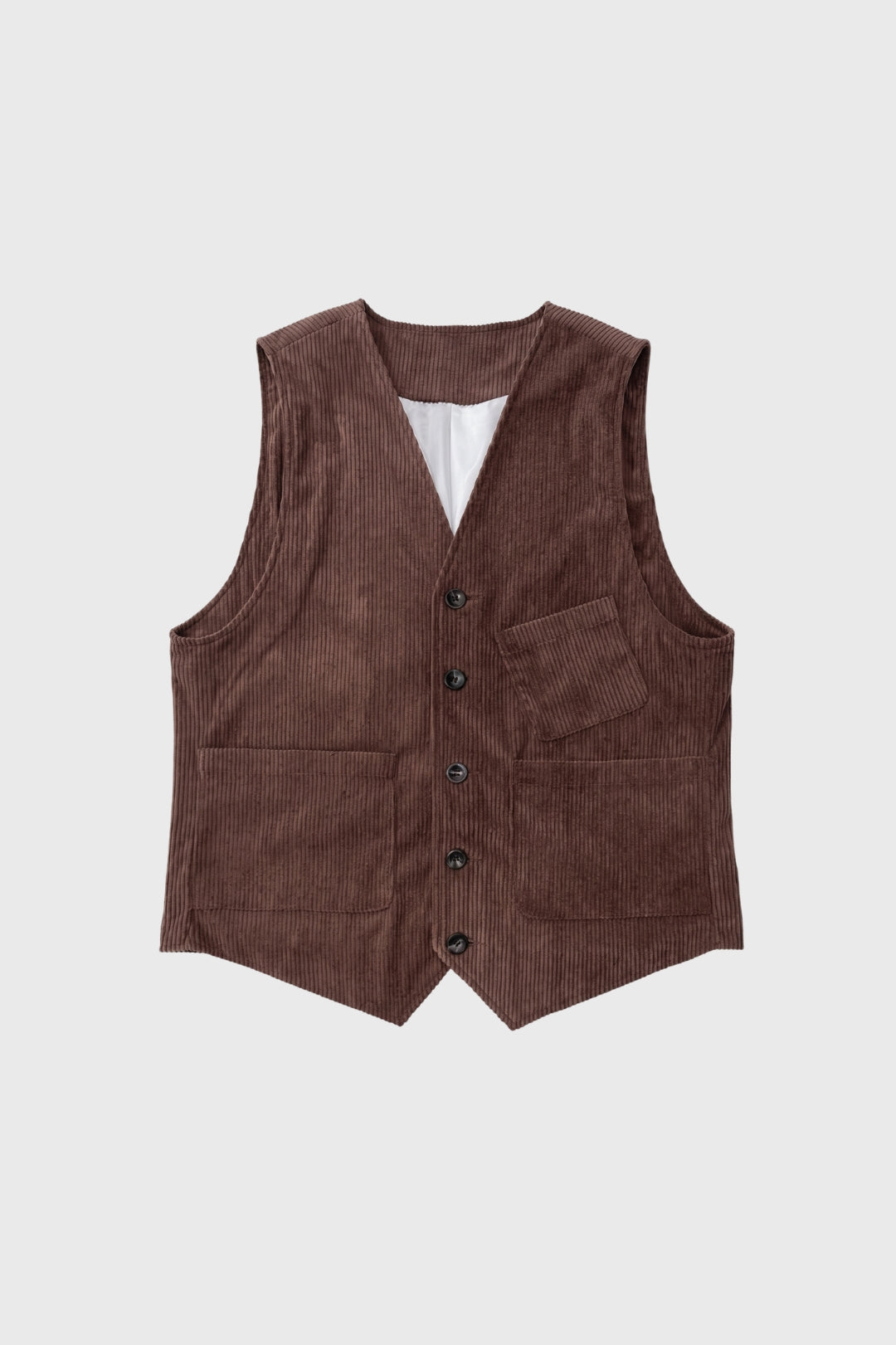 Waistcoat Men - Classic Button Up V-Neck | Vintage Inspired