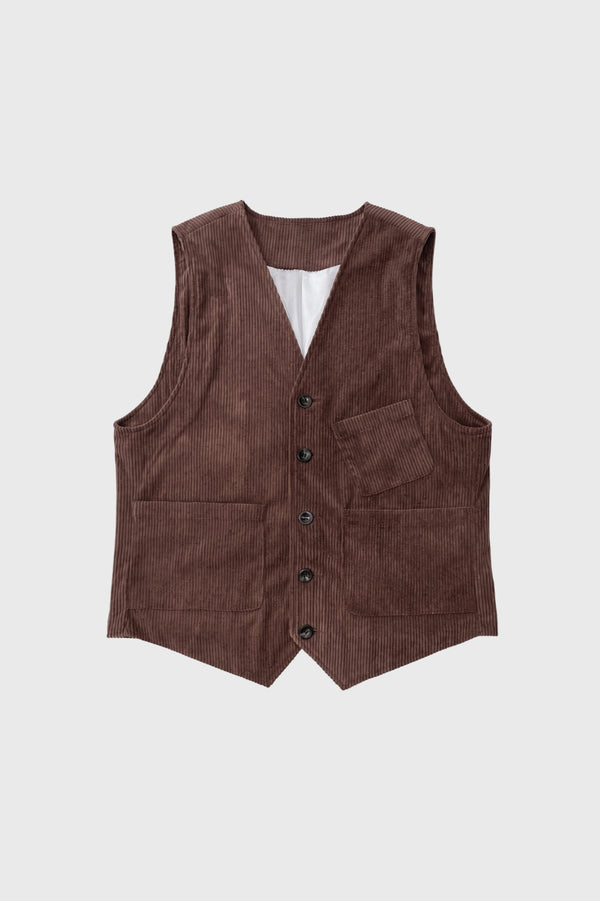 Waistcoat Men - Classic Button Up V-Neck | Vintage Inspired