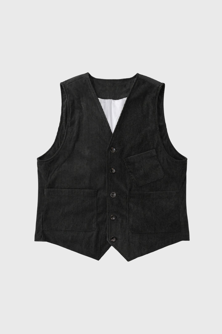 Waistcoat Men - Classic Button Up V-Neck | Vintage Inspired