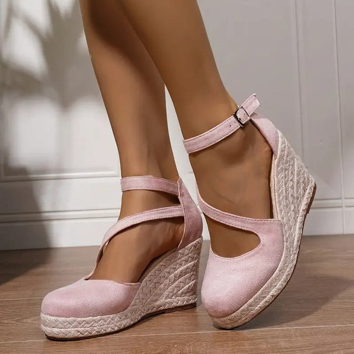 Wedge Heels Women - Ankle Strap Espadrille Platform | Summer