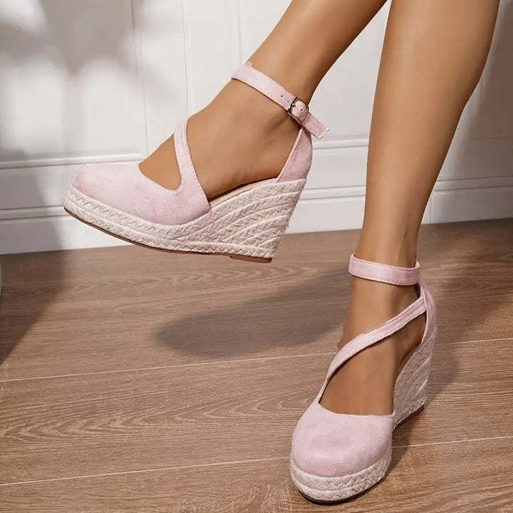 Wedge Heels Women - Ankle Strap Espadrille Platform | Summer
