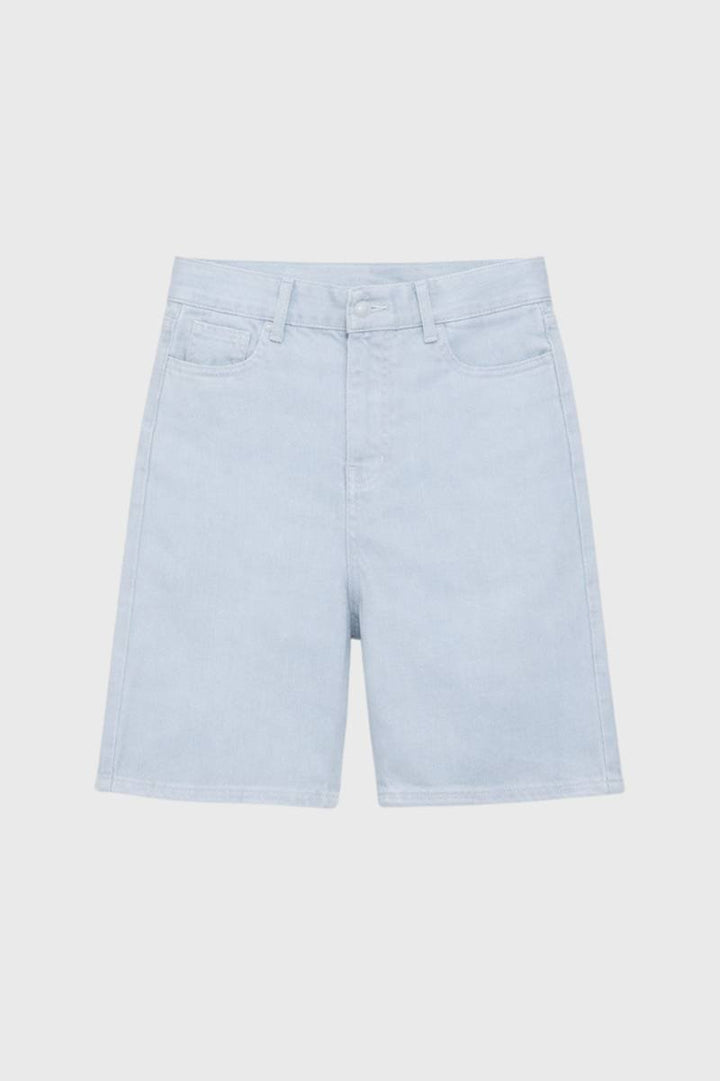 Shorts Men - Light Wash Classic Fit with Pockets | Casual — Light Blue