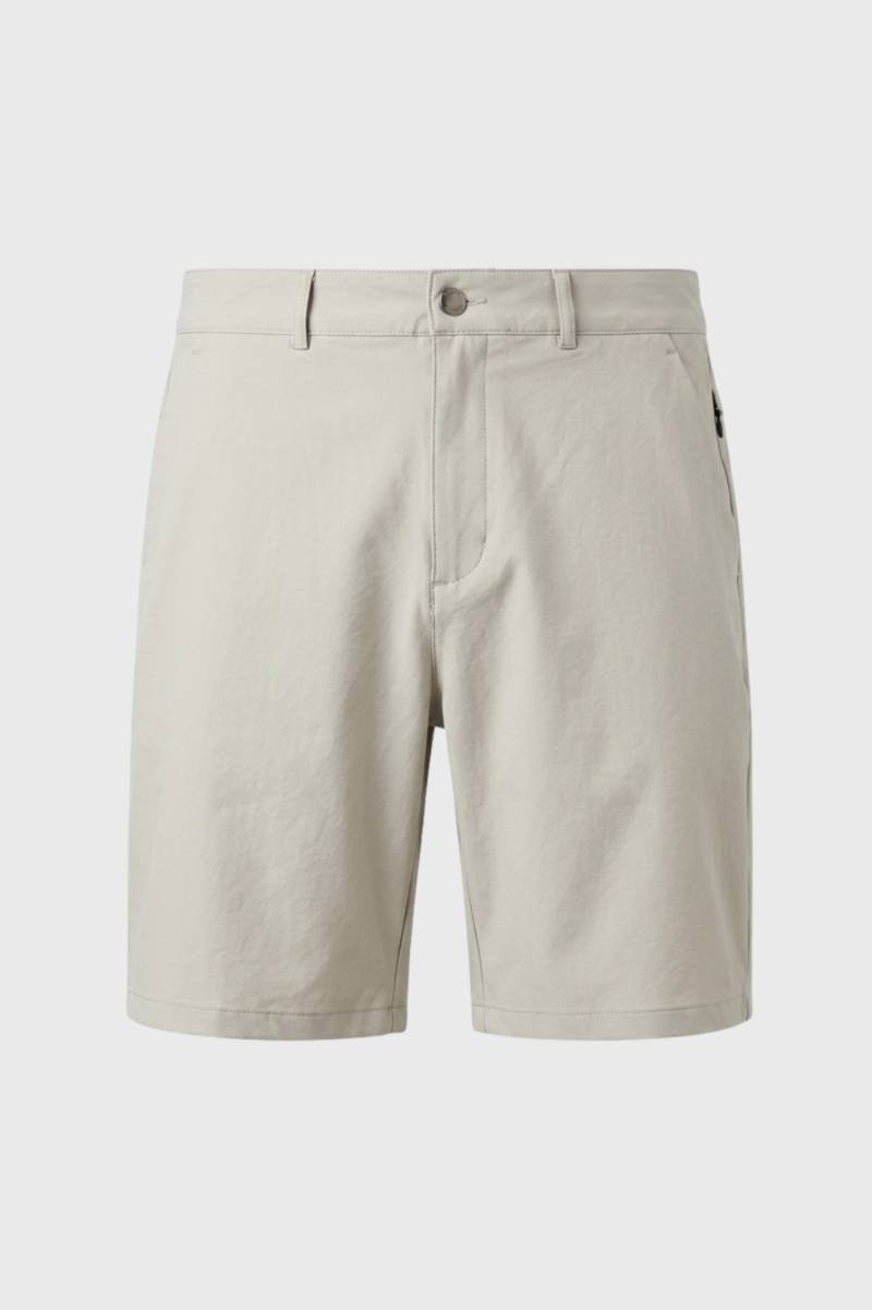 Shorts Men - Tailored Fit Button Closure | Smart Casual — Beige