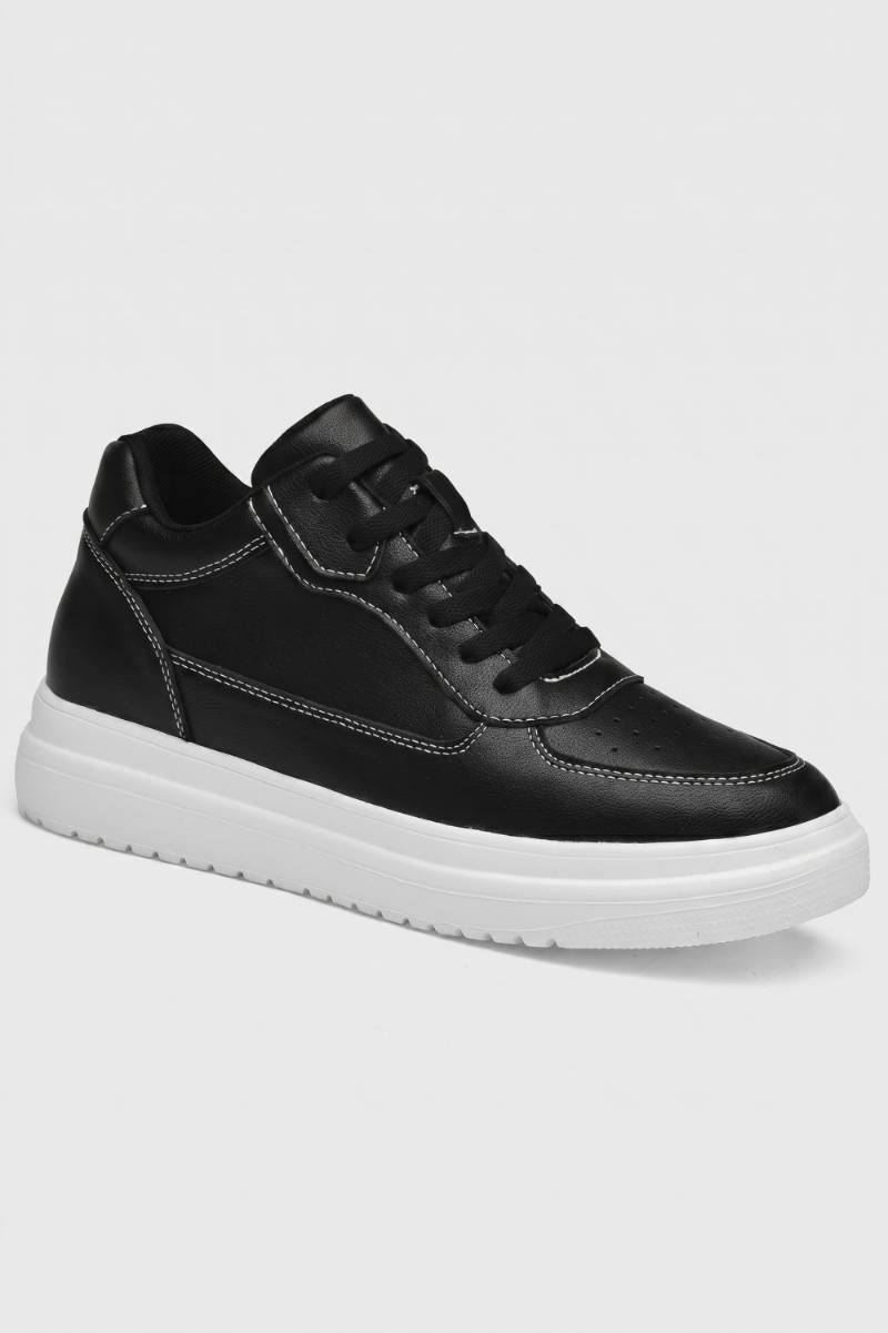Trainers Men - Low Top Up Platform Sole | Contemporary — Black