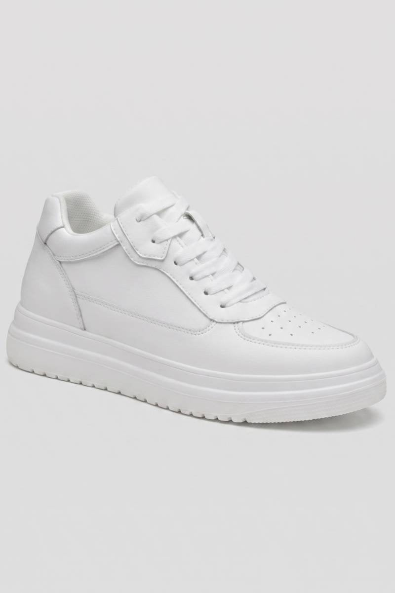 Trainers Men - Low Top Up Platform Sole | Contemporary — White